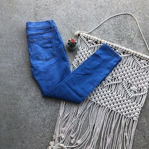 Free People Denim Crop Ankle Jeans Size 26